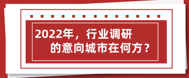 2022年 行業(yè)調(diào)研之意向城市在何方？上海展會(huì)搭建公司回答道！