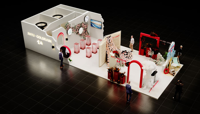 特裝會(huì)展搭建公司如何做好展臺(tái)色彩搭配？